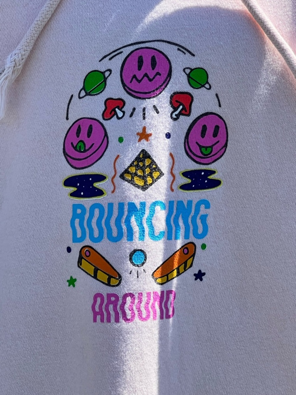 Zumiez - ALab A Lab Bouncing Around Light Pink Pullover Hoodie Adult Small - Picture 3 of 8